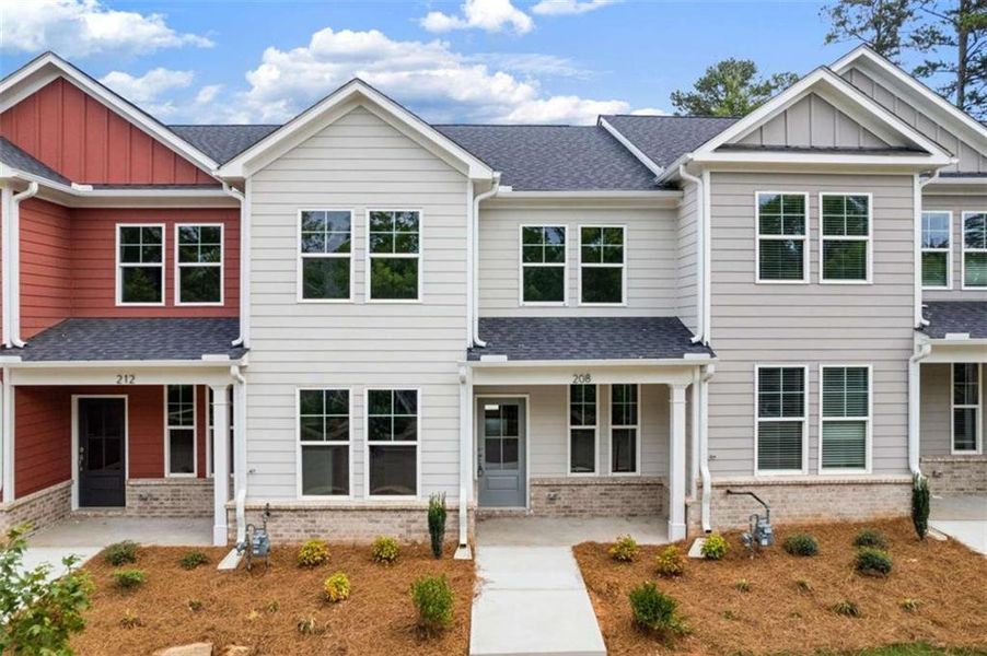 Front exterior of a new home in , Athens, GA, highlighting curb appeal (Image 1). Front exterior of a new home in , Athens, GA, highlighting curb appeal (Image 1).