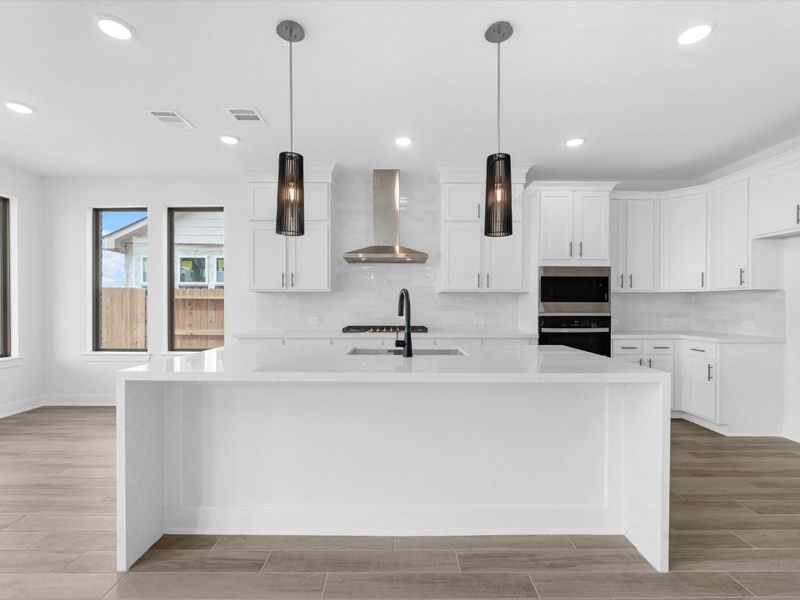 Furnished interior view inside a new home in Lago Mar - 60', Texas City (Image 6). Furnished interior view inside a new home in Lago Mar - 60', Texas City (Image 6).