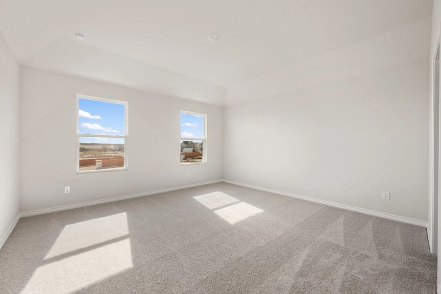 Spacious, unfurnished interior of a new home in The Homestead at Lariat, Liberty Hill (Image 48).