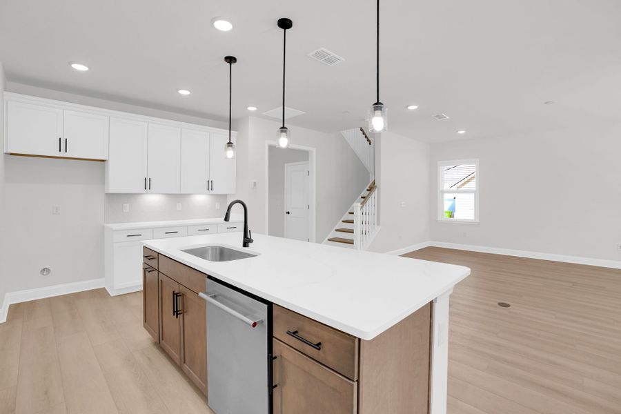 Furnished interior view inside a new home in Oakleaf Chase, Blythewood (Image 8).