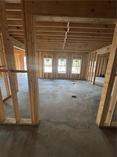 In-progress construction of a new home in , Rockmart, GA (Image 32).