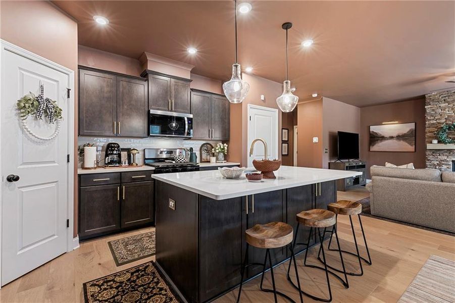 Furnished interior view inside a new home in , Hoschton (Image 5). Furnished interior view inside a new home in , Hoschton (Image 5).