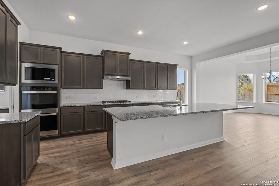 Furnished interior view inside a new home in Homestead, Schertz (Image 13).