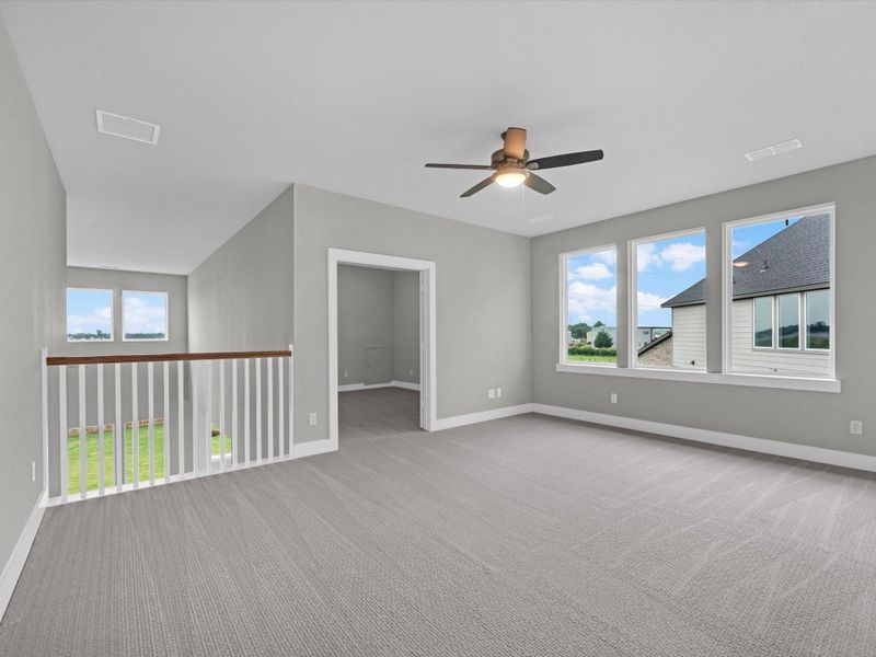 Spacious, unfurnished interior of a new home in Pecan Ridge, Fulshear (Image 15). Spacious, unfurnished interior of a new home in Pecan Ridge, Fulshear (Image 15).