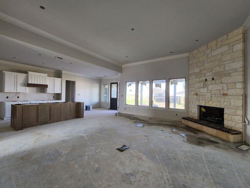 In-progress construction of a new home in Rocky Top, Krum, TX (Image 7). In-progress construction of a new home in Rocky Top, Krum, TX (Image 7).