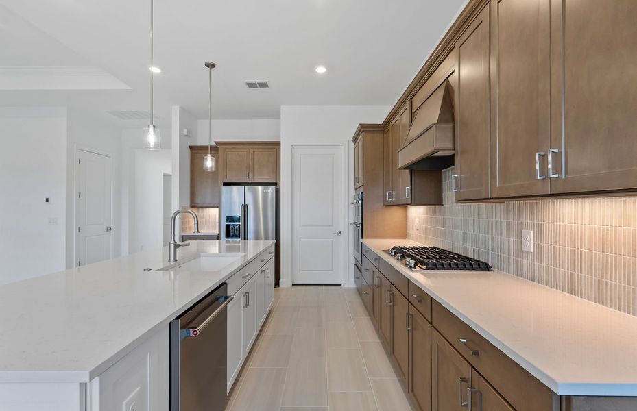 Furnished interior view inside a new home in Shores at Stillwater, Englewood (Image 15).