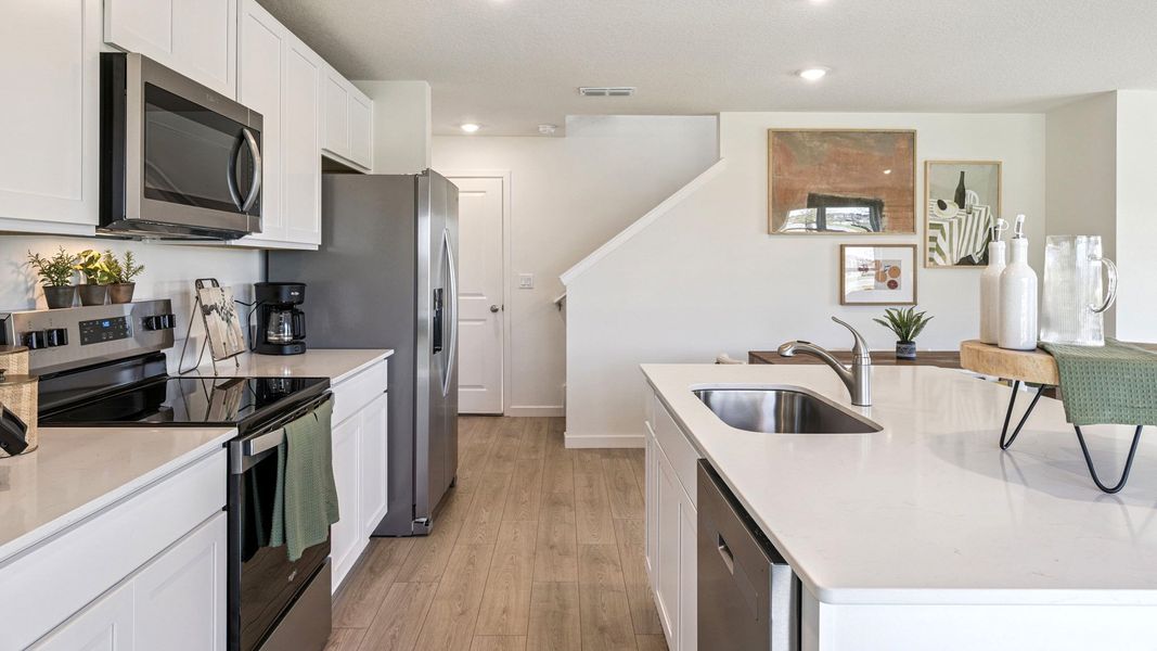 Furnished interior view inside a new home in Vineland Reserve, Osteen (Image 5).