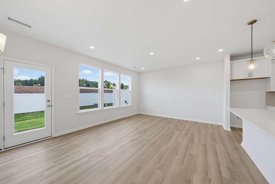 Spacious, unfurnished interior of a new home in Sweetbrier, Durham (Image 18). Spacious, unfurnished interior of a new home in Sweetbrier, Durham (Image 18).