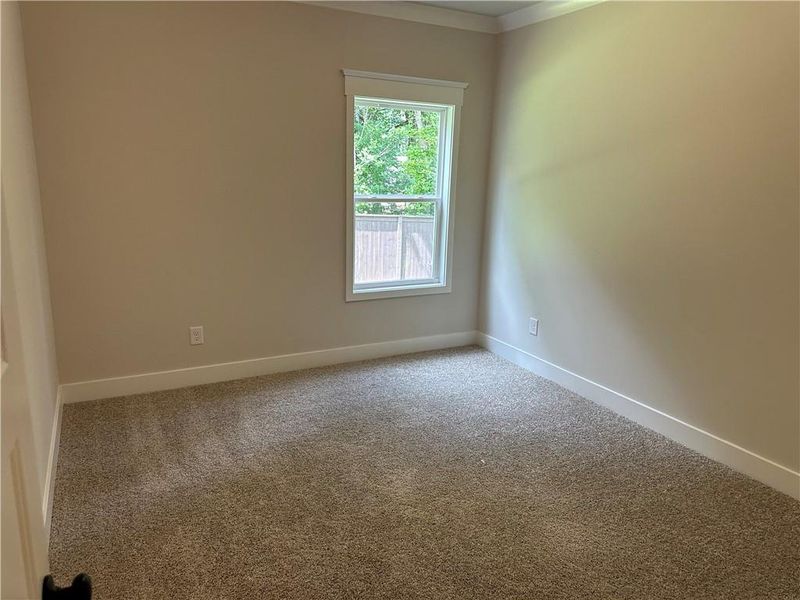 Spacious, unfurnished interior of a new home in Rosewood Lake Estates, Hoschton (Image 101).