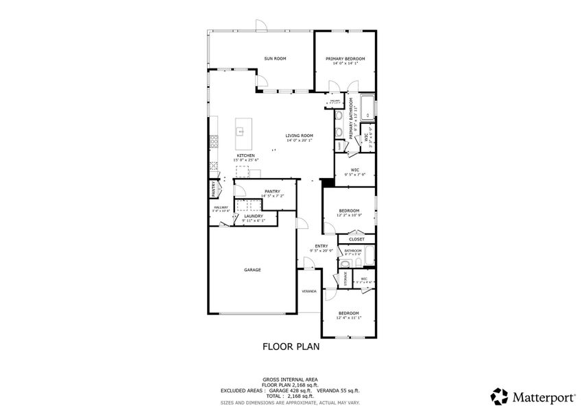 2D floor plan layout of this home in , Summerville, SC (Image 3).