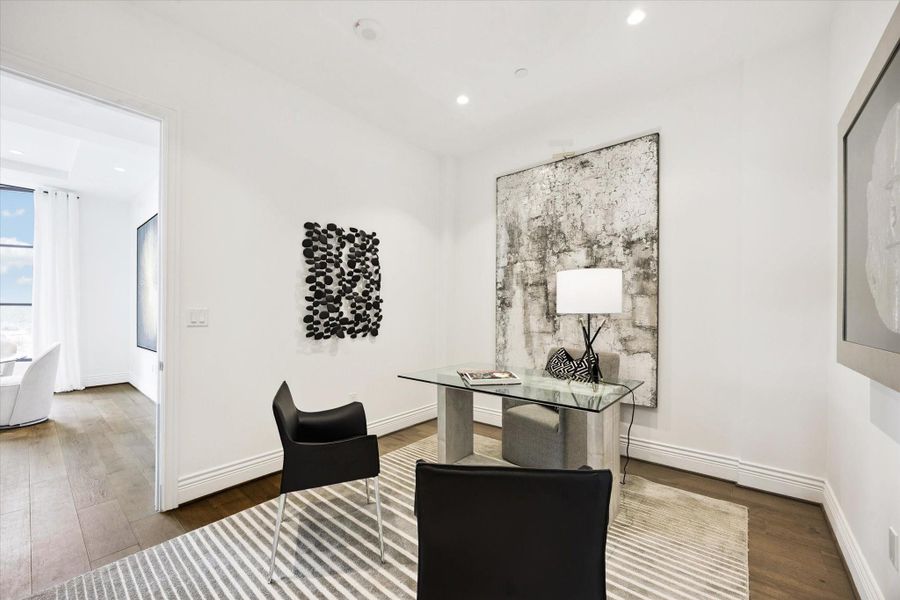 Furnished interior view inside a new home in London House, Houston (Image 9). Furnished interior view inside a new home in London House, Houston (Image 9).