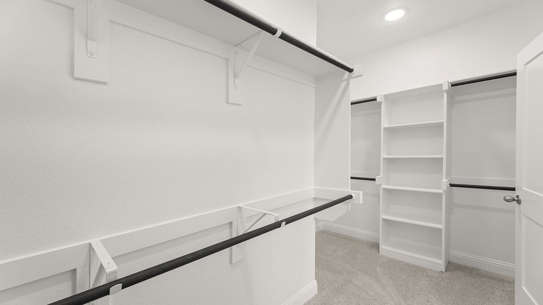 Furnished interior view inside a new home in Keeneland 40s, Aubrey (Image 15).