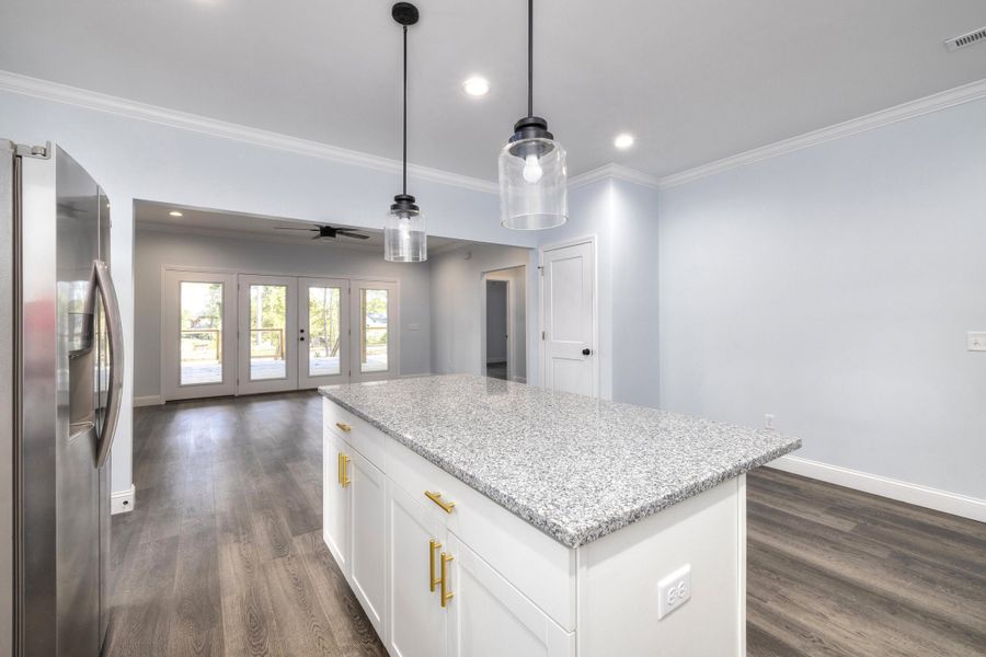 Furnished interior view inside a new home in , Manning (Image 7).