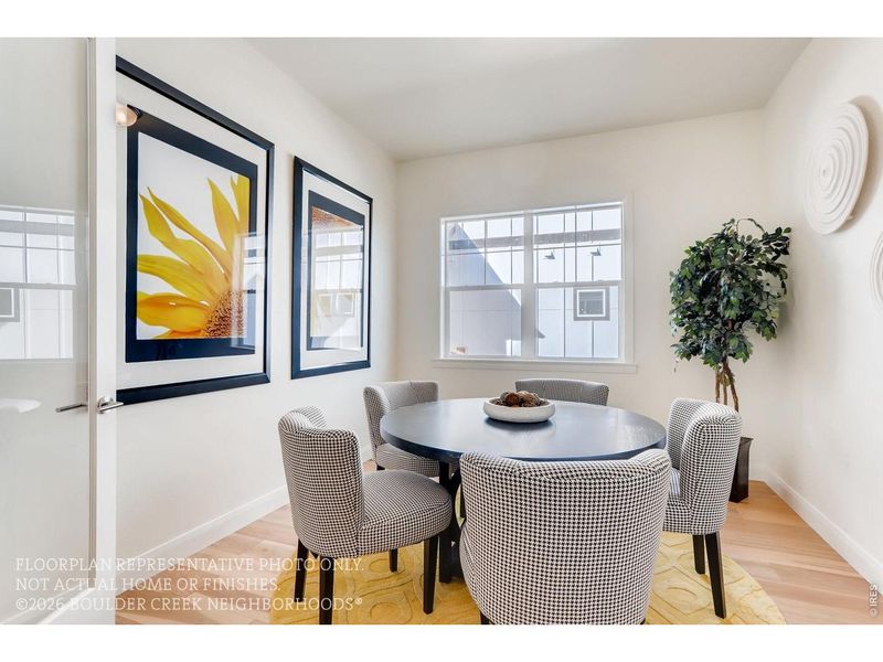Furnished interior view inside a new home in , Boulder (Image 18). Furnished interior view inside a new home in , Boulder (Image 18).