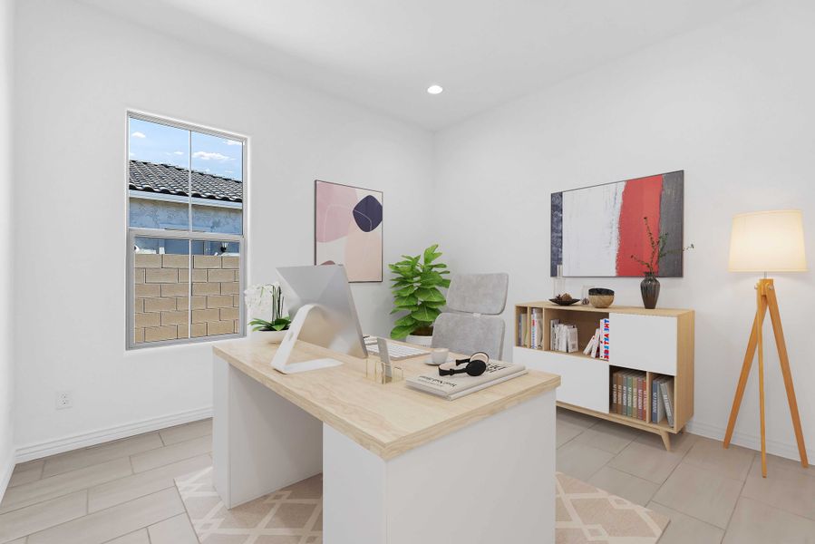 Furnished interior view inside a new home in Aloravita South, Peoria (Image 8).