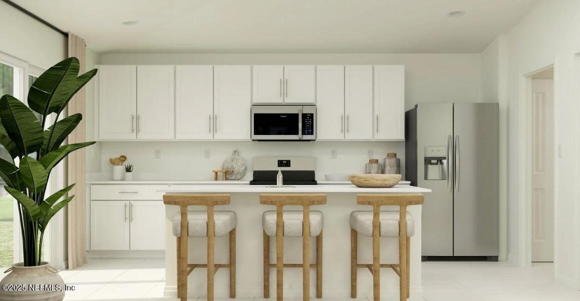 Furnished interior view inside a new home in , Palm Coast (Image 12). Furnished interior view inside a new home in , Palm Coast (Image 12).