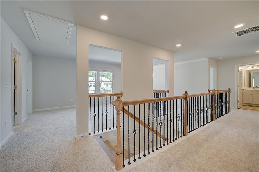 Spacious, unfurnished interior of a new home in Grandview at Millers Mill, Stockbridge (Image 30).