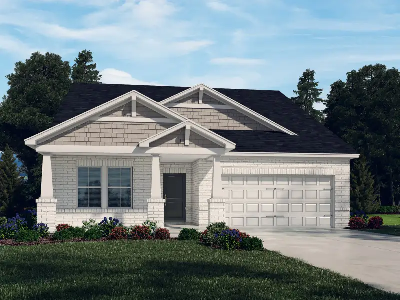 Representative exterior photo of a completed home built from the Northbrook by Meritage Homes in Woodmont, Smyrna, TN (Image 10). Representative exterior photo of a completed home built from the Northbrook by Meritage Homes in Woodmont, Smyrna, TN (Image 10).