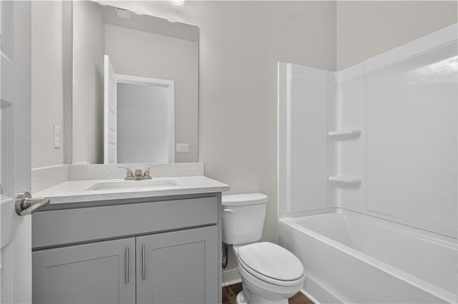 Furnished interior view inside a new home in The Cottages at East Lanier, Fayetteville (Image 8).