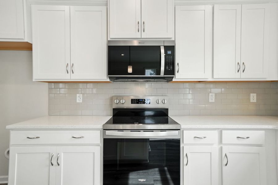 Furnished interior view inside a new home in Bailey Run, Charlotte (Image 14). Furnished interior view inside a new home in Bailey Run, Charlotte (Image 14).