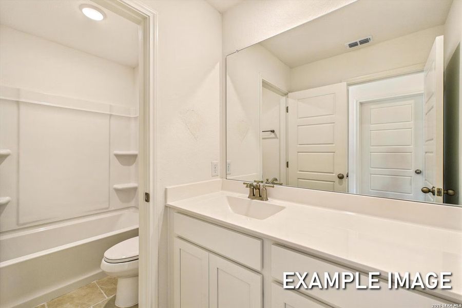 Furnished interior view inside a new home in Applewhite Meadows, San Antonio (Image 3).