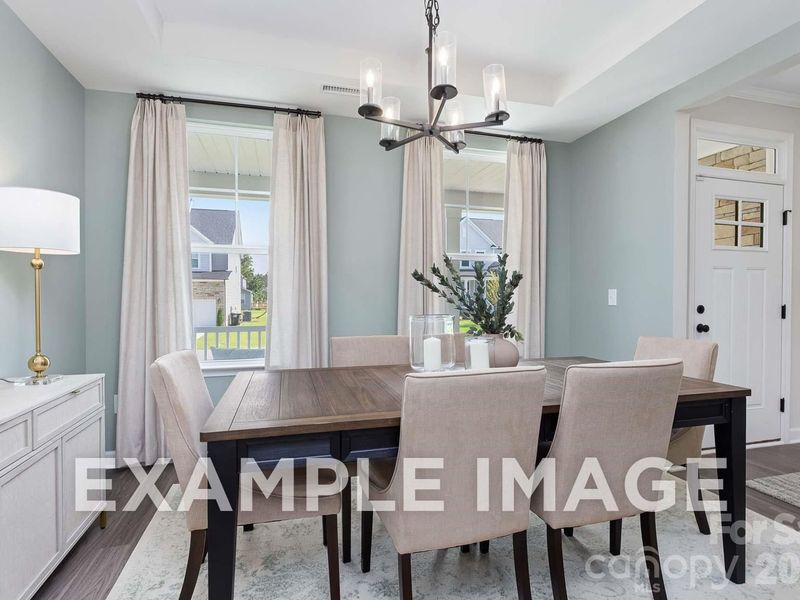Furnished interior view inside a new home in Windgate, Mooresville (Image 4).