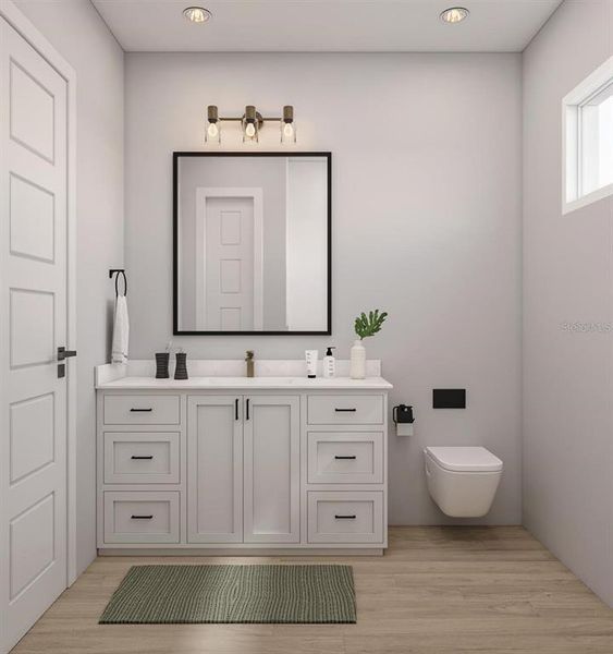 Furnished interior view inside a new home in , Palm Coast (Image 12).