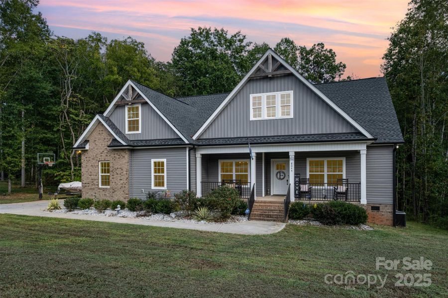 Front exterior of a new home in , Clover, SC, highlighting curb appeal (Image 1).