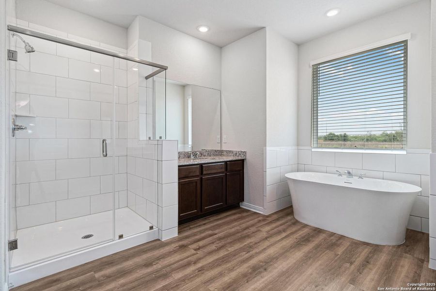 Furnished interior view inside a new home in Lonesome Dove, San Antonio (Image 9).