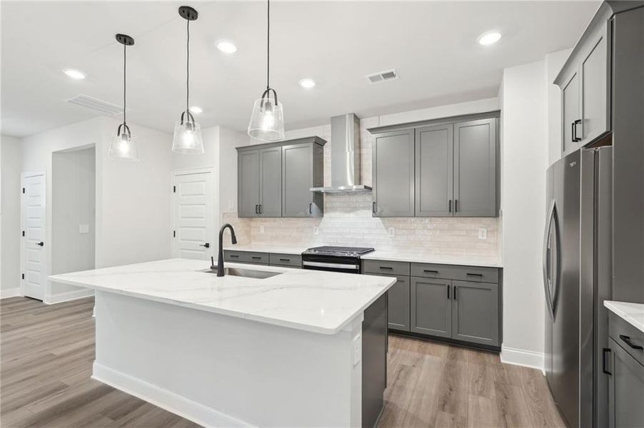 Furnished interior view inside a new home in Hemingway - Reserve Series, Cumming (Image 16).