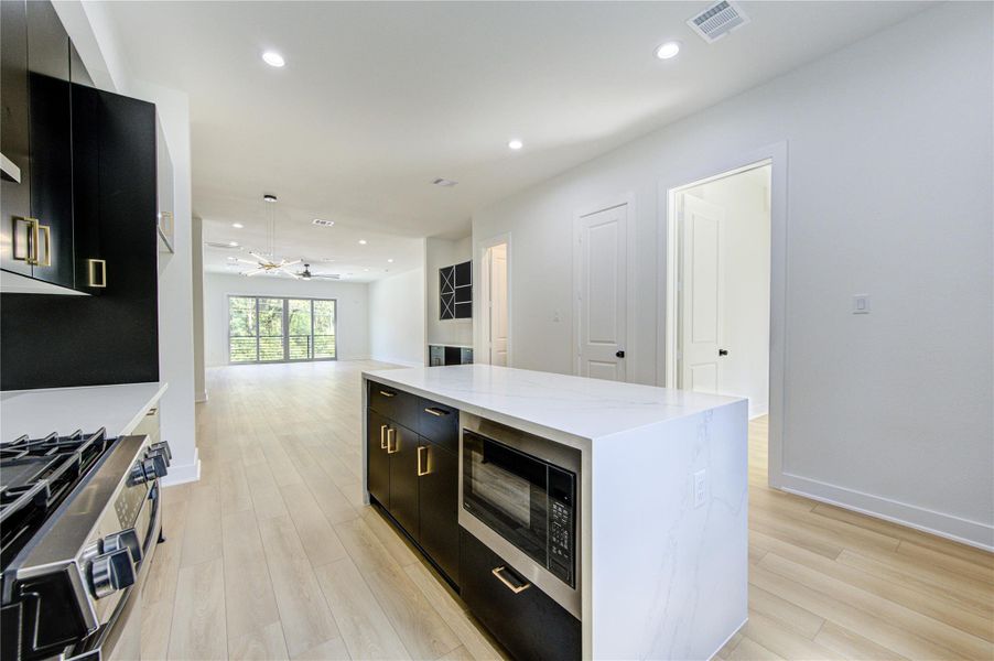Furnished interior view inside a new home in , Houston (Image 7).