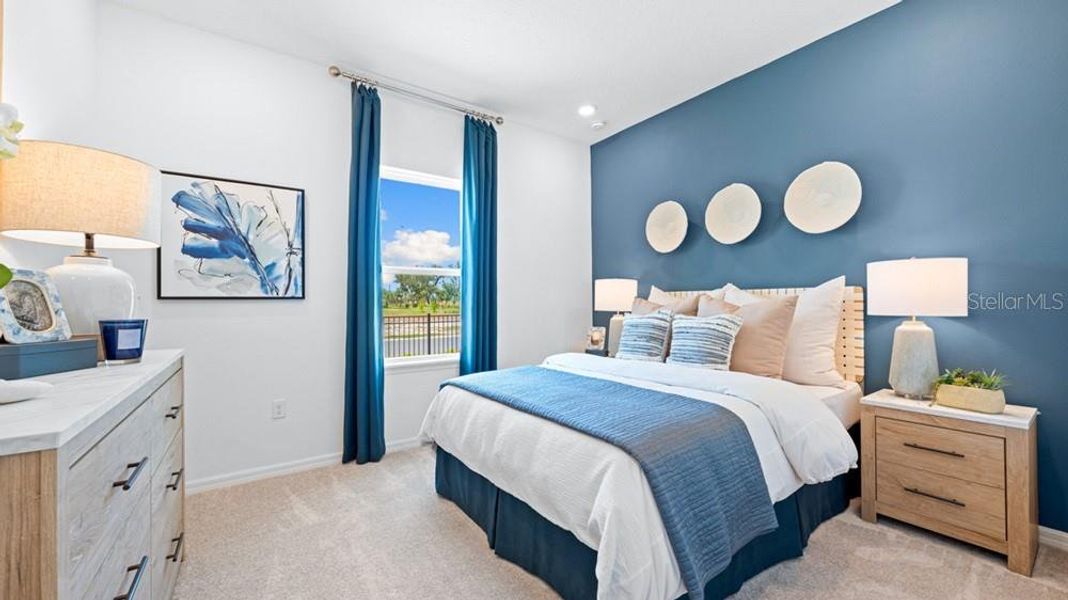 Furnished interior view inside a new home in Timber Ridge, Plant City (Image 14).