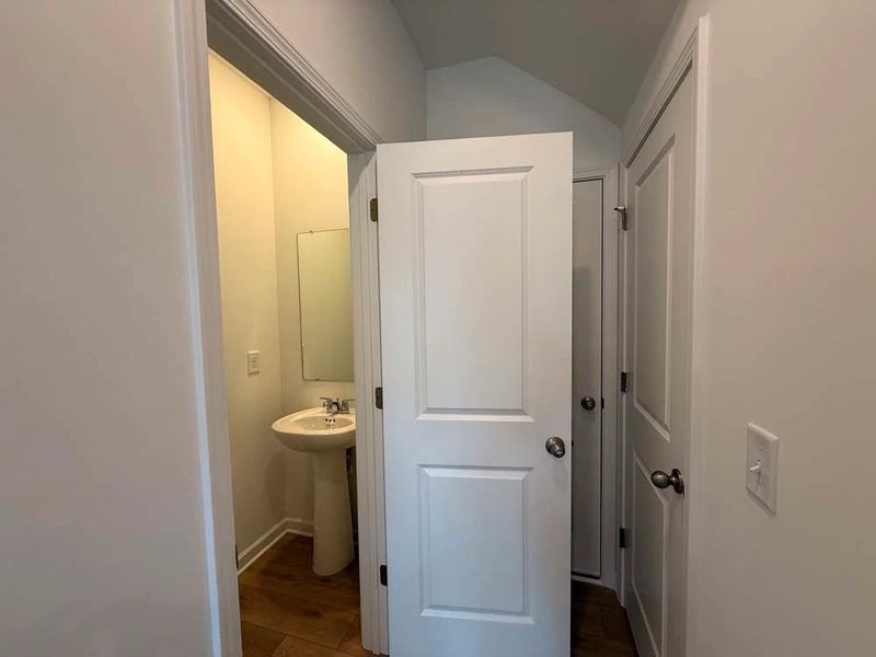 Powder Bathroom on First Floor