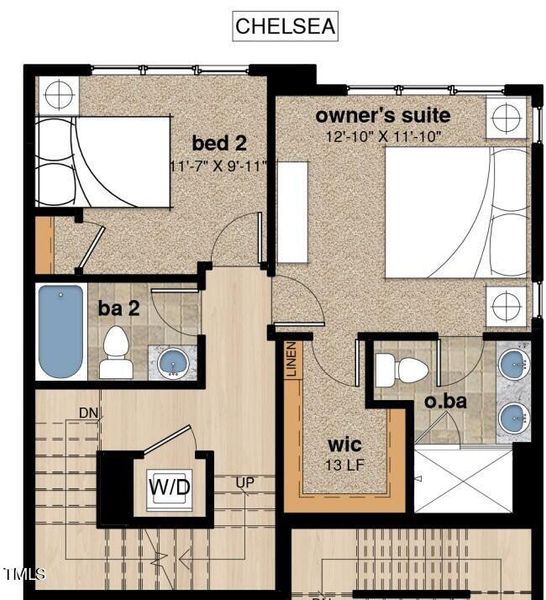 Chelsea Right End Third Floor