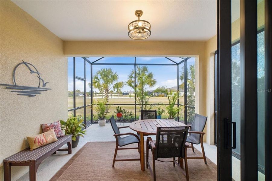 Exterior details and patio area of a home in , Nokomis (Image 24).