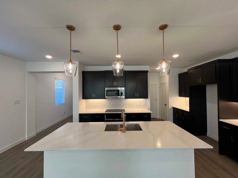 Kitchen Construction Progress featuring the Oxford Collection