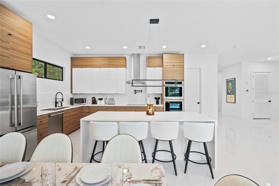 Furnished interior view inside a new home in , Sarasota (Image 37).