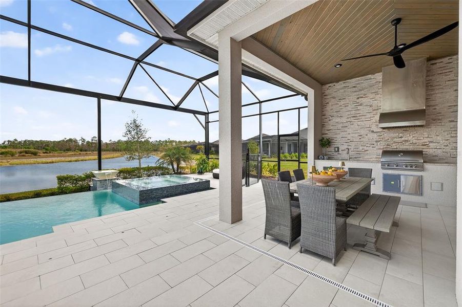 Exterior details and patio area of a home in , Fort Myers (Image 20).