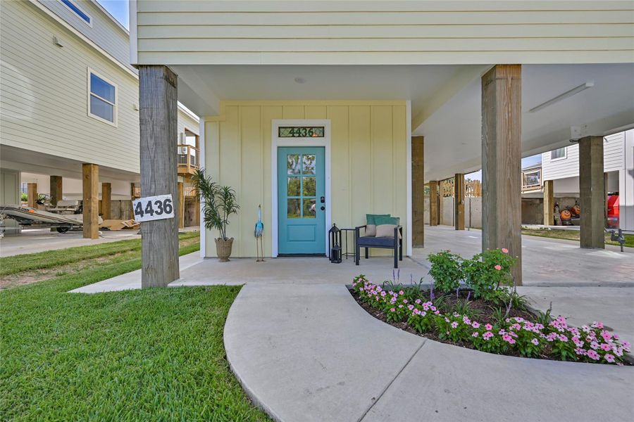 Exterior details and patio area of a home in , Seabrook (Image 24). Exterior details and patio area of a home in , Seabrook (Image 24).