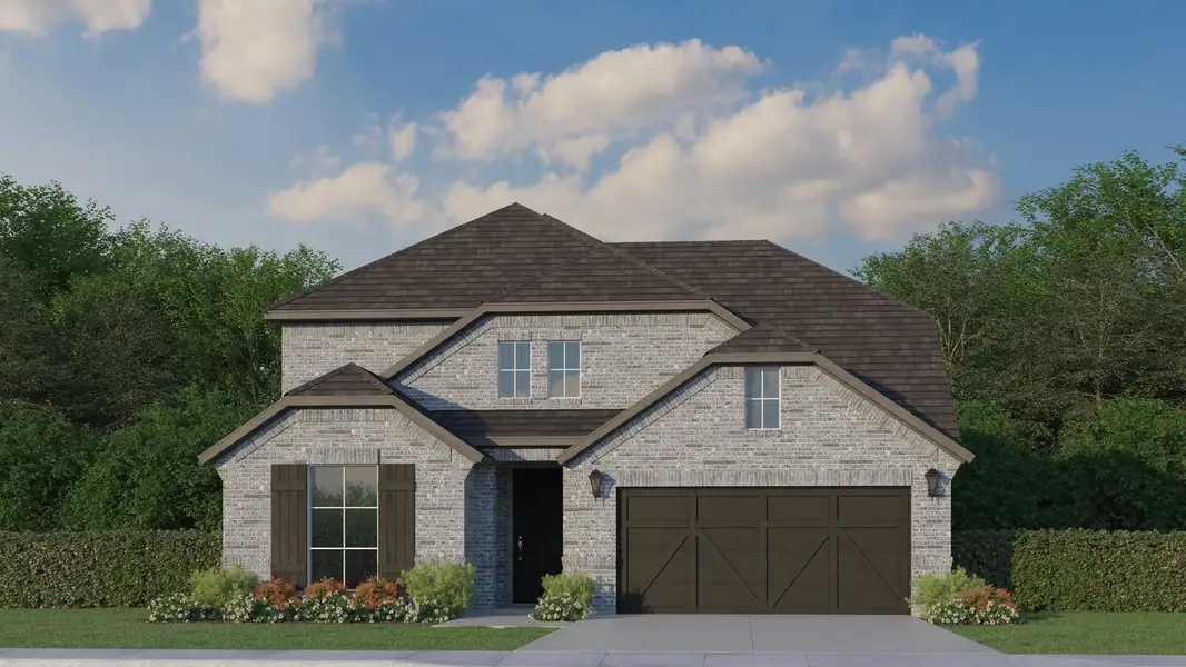 Plan 1525 Elevation B Plan 1525 Elevation B