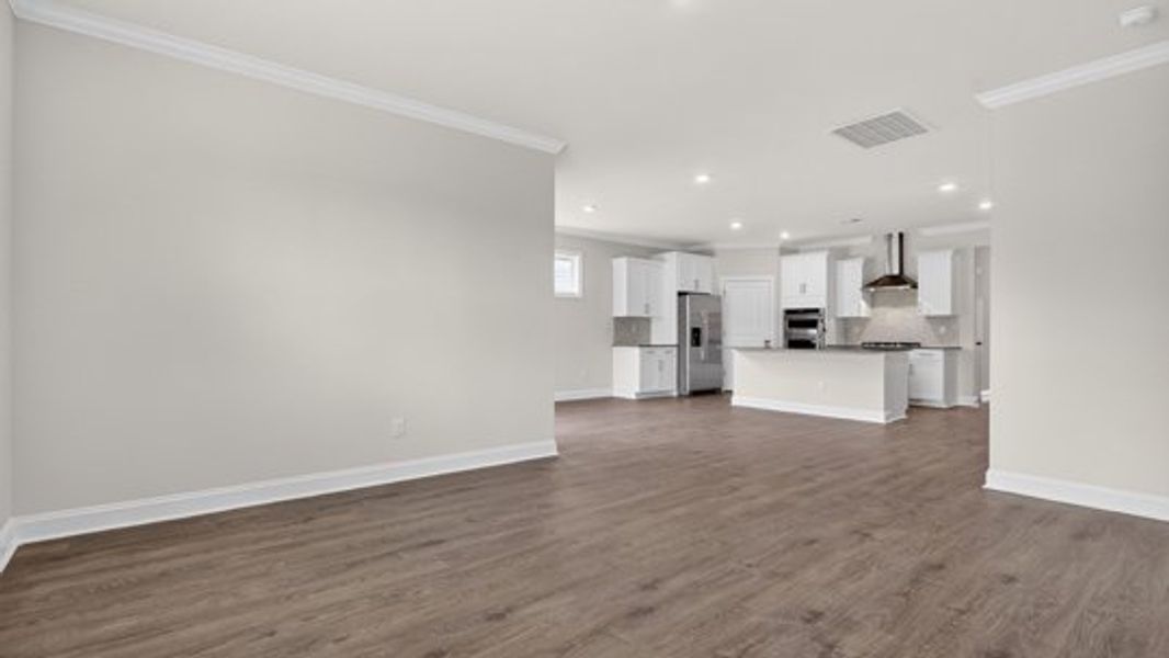 Spacious, unfurnished interior of a new home in The Manors at Haywood Glen, Knightdale (Image 12).