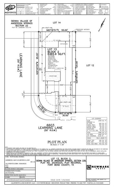 2D floor plan layout of this home in Sienna Village of Anderson Springs 50', Missouri City, TX (Image 4). 2D floor plan layout of this home in Sienna Village of Anderson Springs 50', Missouri City, TX (Image 4).