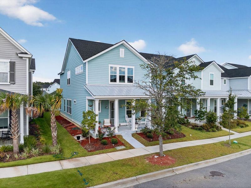 Front exterior of a new home in , Summerville, SC, highlighting curb appeal (Image 2).