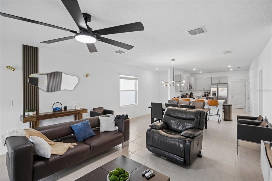 Furnished interior view inside a new home in Westview Community Group Page, Kissimmee (Image 16).