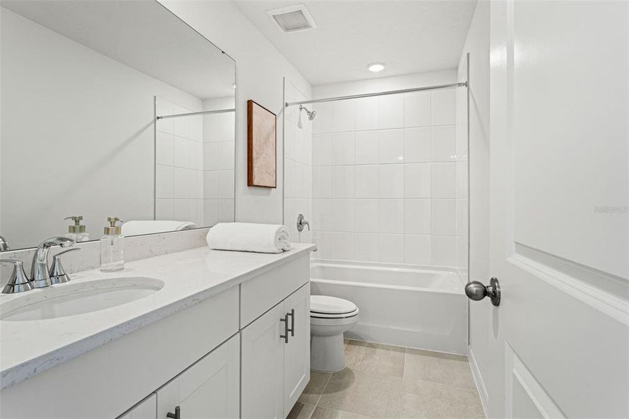 Furnished interior view inside a new home in Two Rivers - Classic Series, Zephyrhills (Image 8).