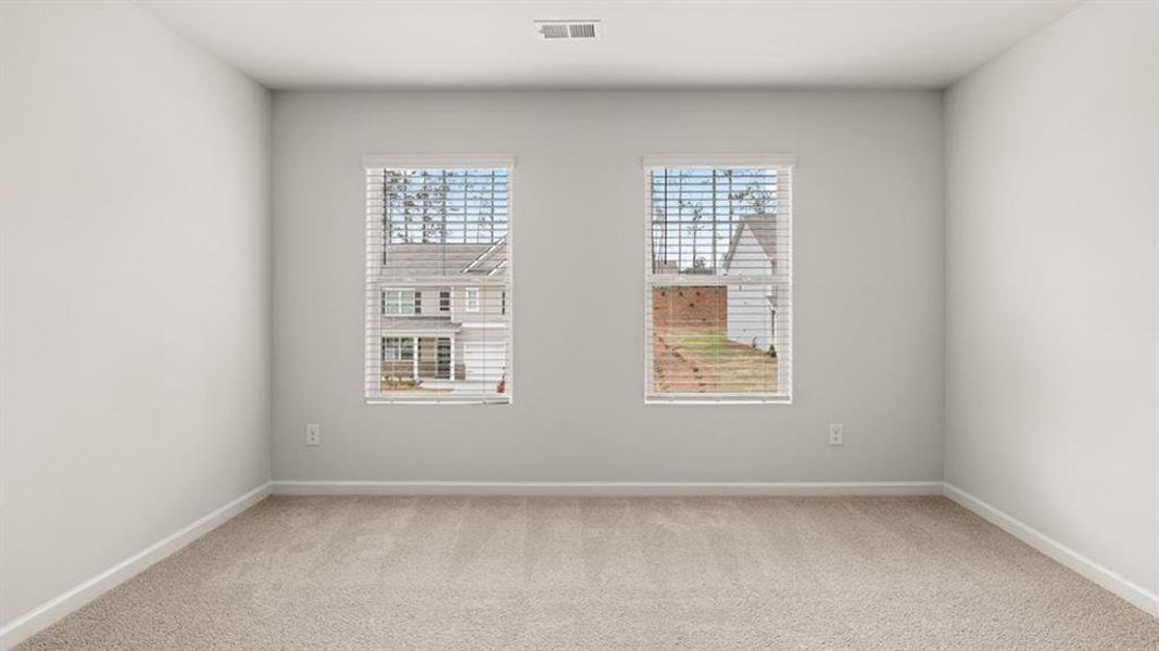 Spacious, unfurnished interior of a new home in Braselton Village, Braselton (Image 29). Spacious, unfurnished interior of a new home in Braselton Village, Braselton (Image 29).