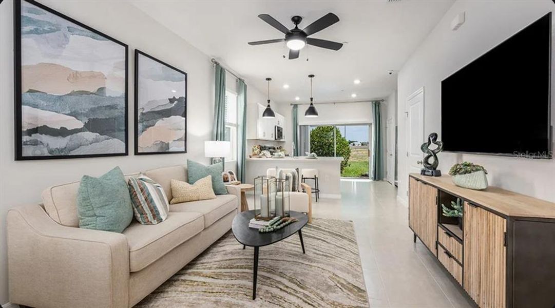 Furnished interior view inside a new home in Southloch, Mount Dora (Image 5).
