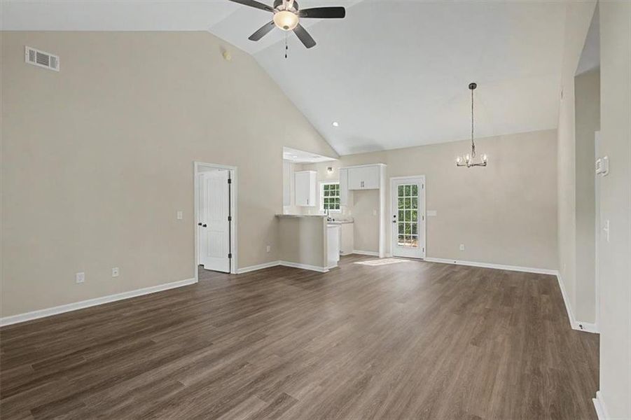 Spacious, unfurnished interior of a new home in , Temple (Image 16). Spacious, unfurnished interior of a new home in , Temple (Image 16).