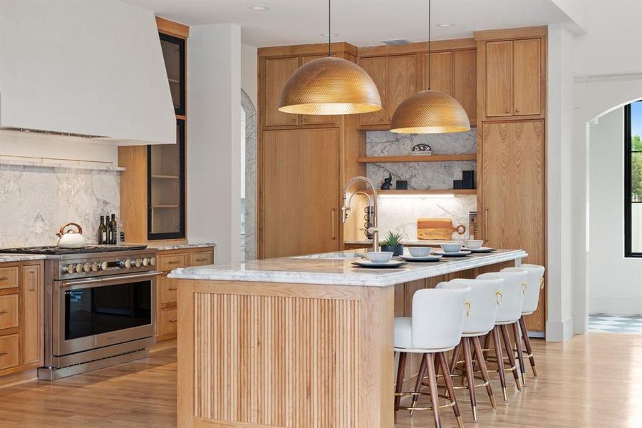 Furnished interior view inside a new home in , Dallas (Image 8).