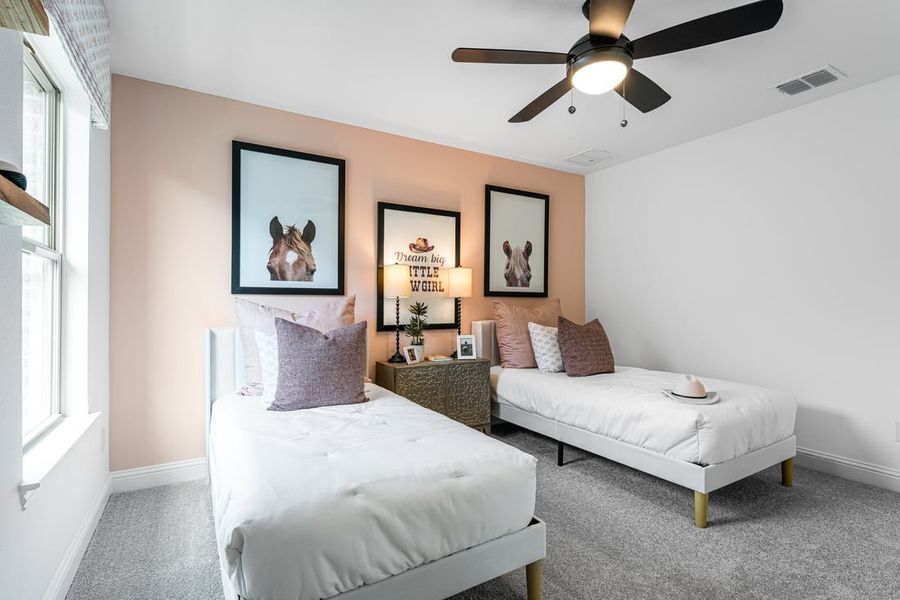 Furnished interior view inside a new home in The Ranch at Uptown Celina, Celina (Image 13).